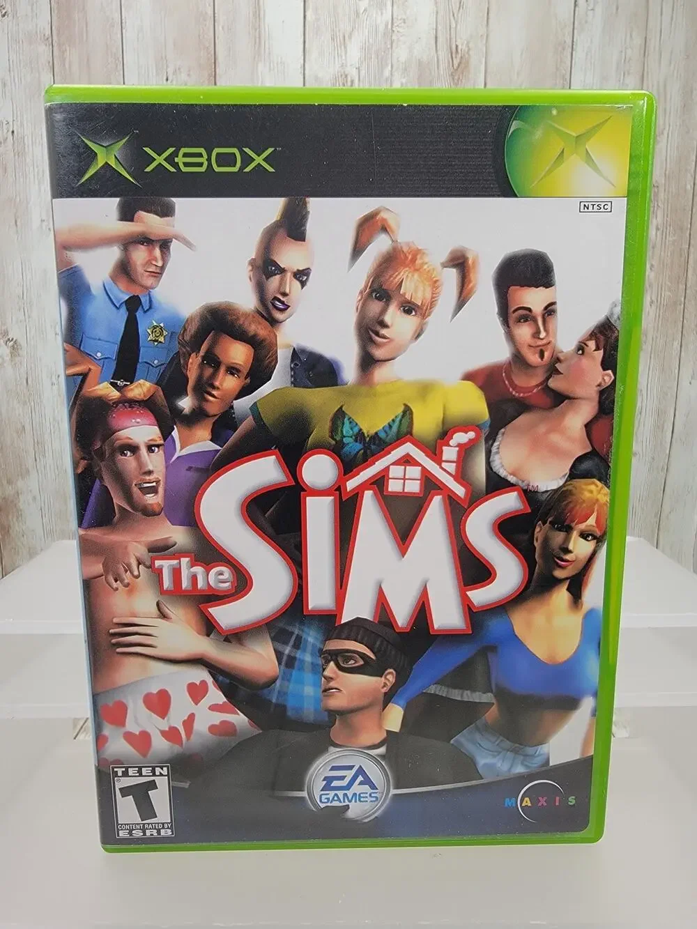 The Sims CIB W/ Manual - Xbox